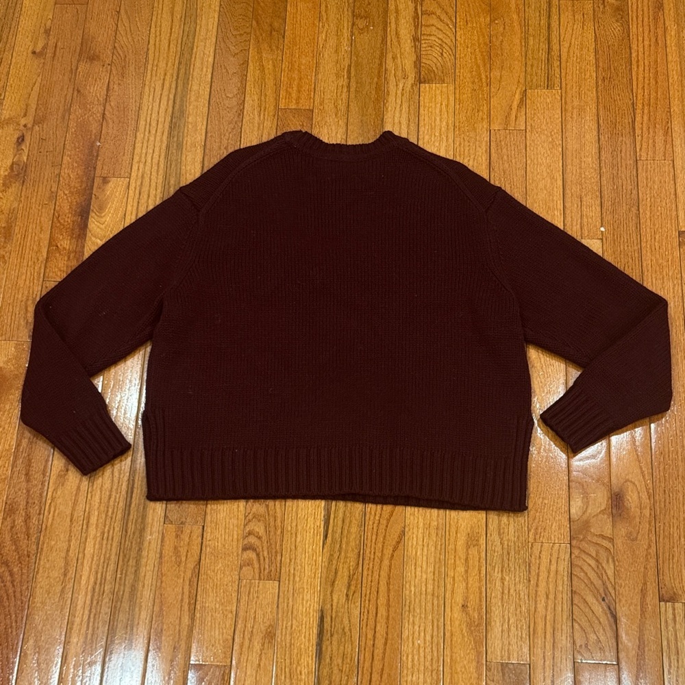 Burgundy Sweater - Picture 4 of 5